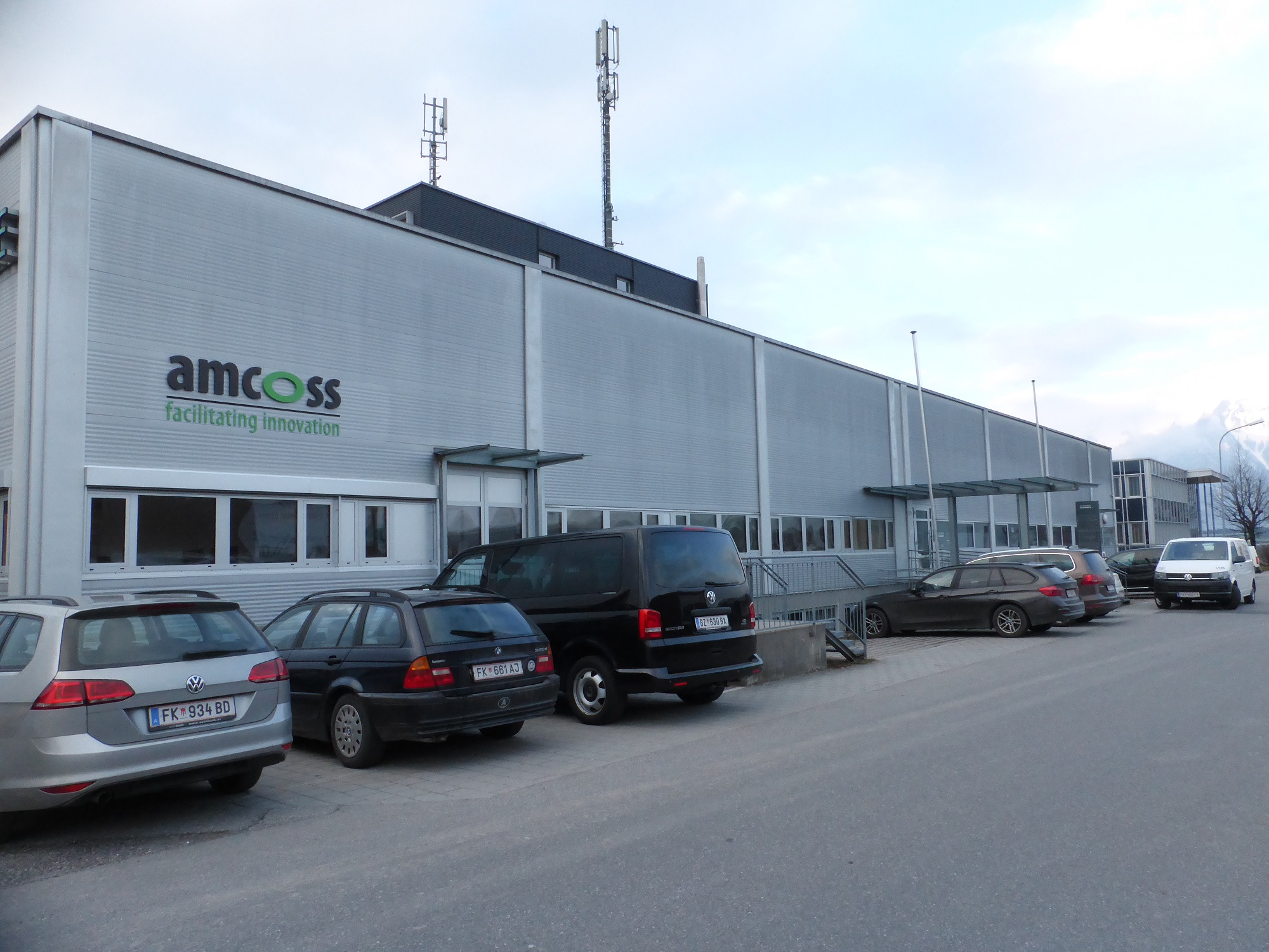 amcoss Firmengebäude
