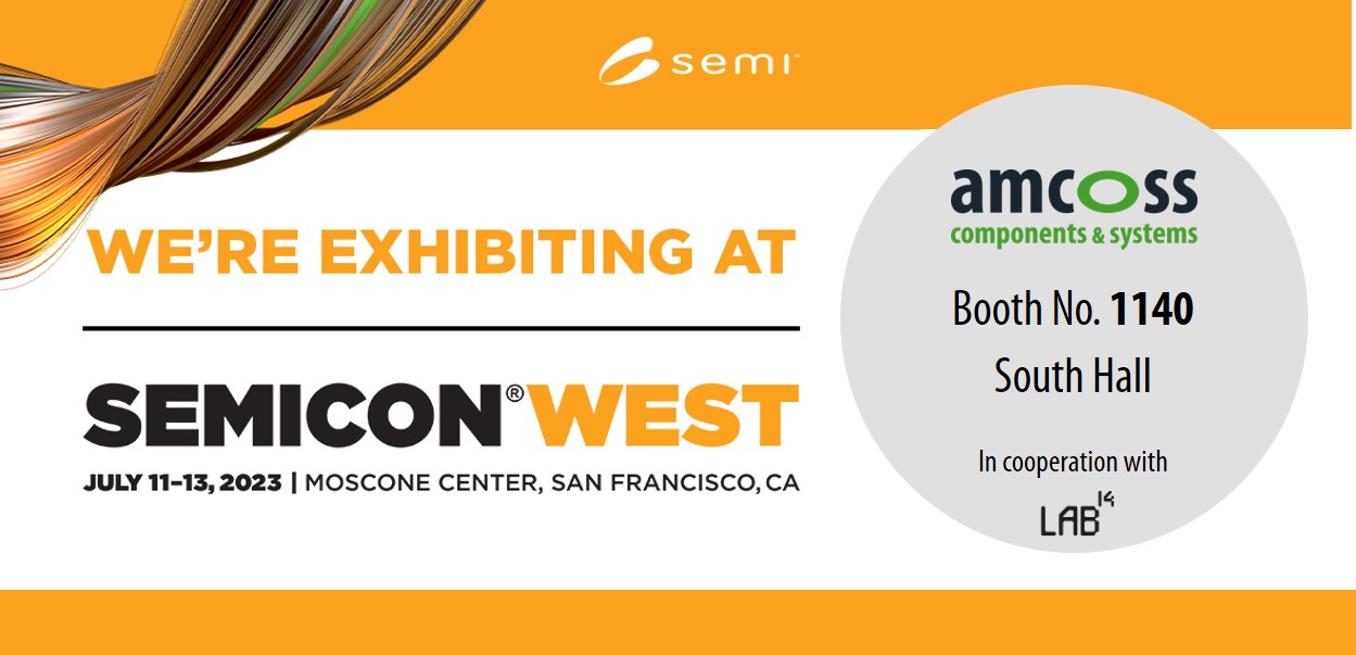 amcoss is exhibitor at SEMICON West amcoss systems